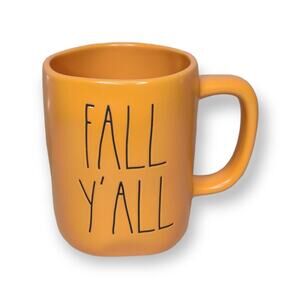 Rae Dunn Fall Y'all Orange Harvest Autumn Mug